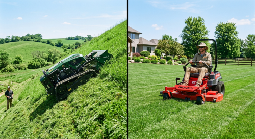 Remote Control Track Mowers vs. Traditional Ride-On Mowers: Which One Actually Saves You Money? Featured Image